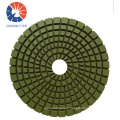 Natural Stone On Flat Surface Top Quality 5~10" Dye Rubber Electroplated Diamond Hand Granite Polishing Pads 4 Inch